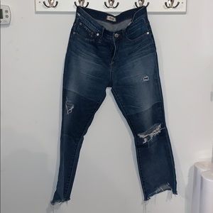 Madewell crop jeans
